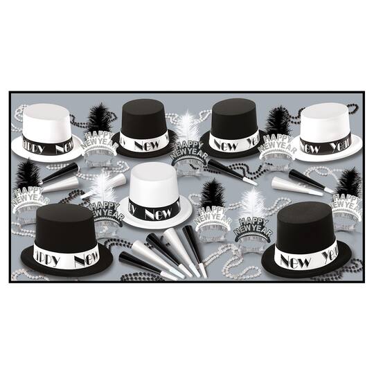 Beistle New Year Puttin' on the Ritz Accessory Kit